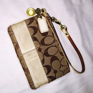 Final markdown! Coach Wristlet