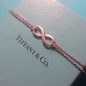 Authentic Tiffany & co. infinity bracelet