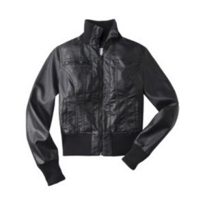 Xhilaration Black Bomber Jacket
