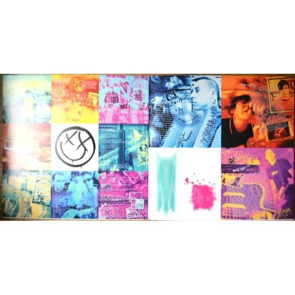 Blink 182 self titled vinyl LP SPLATTER RARE NEW - Picture 3 of 4