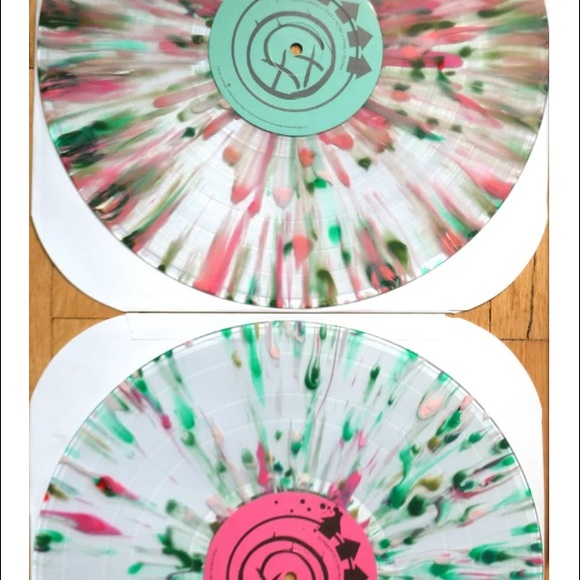 Blink 182 self titled vinyl LP SPLATTER RARE NEW - Picture 4 of 4