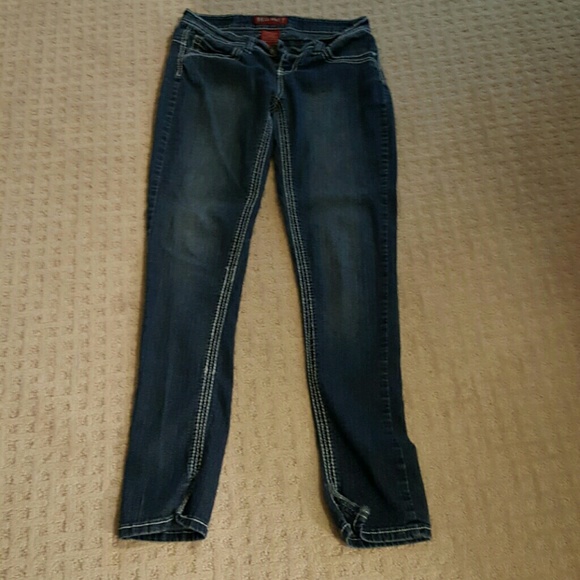 Red Rivet jeans - Picture 3 of 4