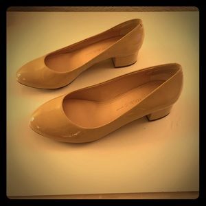 Nude 1 inch pumps