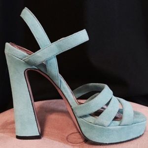Teal heels