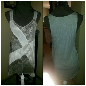 FLASH! BKE Sleeveless lace top