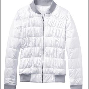 Athleta down bomber jacket winter coat