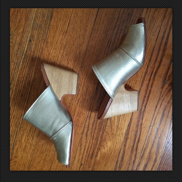 New Rachel Comey Dahl Lea Old Gold Shoes 7.5 - Picture 4 of 4