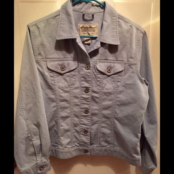 Eddie Bauer light blue jacket, sz small