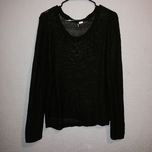 Divided H&M Black Knit Sweater L 😘