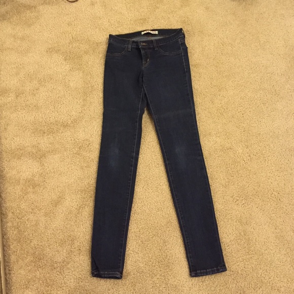 J Brand dark wash skinny jeans