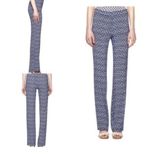 Tory Burch Printed "Piera Pant"