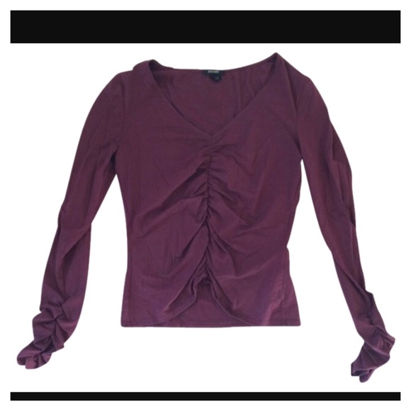 ⛔️SOLD⛔️Escada Ruched Top - Picture 4 of 4