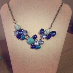 Blue Statement Necklace
