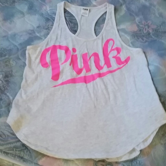 Pink VS tank top