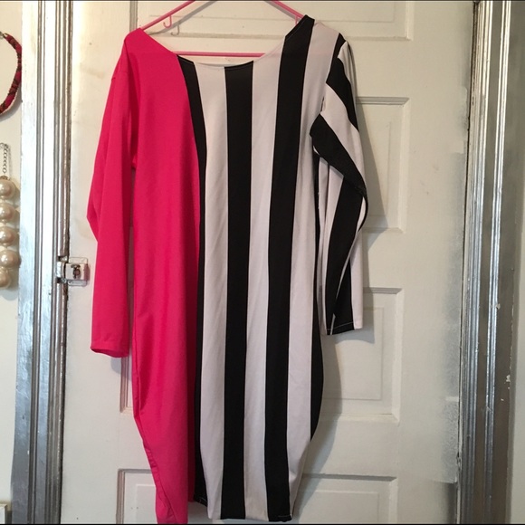 Custom made spandex fitted dress