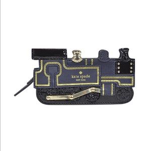 New! Kate Spade All Aboard Mini Train Coin Purse