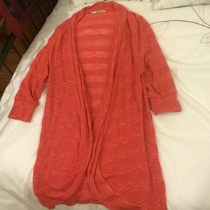 Burnt sienna half sleeve sweater