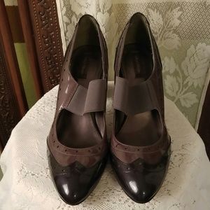 Ruby & bloom two tone heels