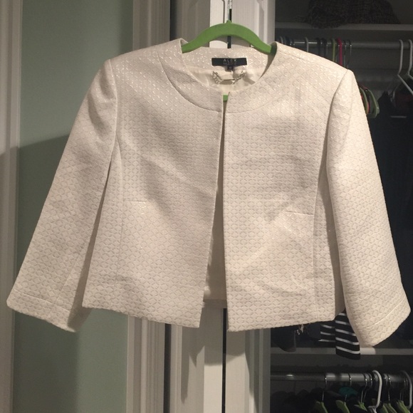 Alex Marie Jackets & Blazers - Cream blazer with metallic hints LAST CHANCE