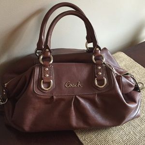 authentic coach ashley satchel
