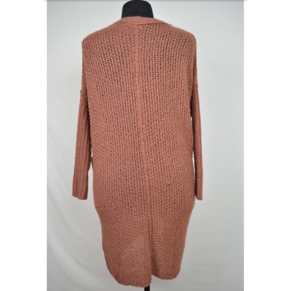 Long tunic open weave sweater - Picture 3 of 4