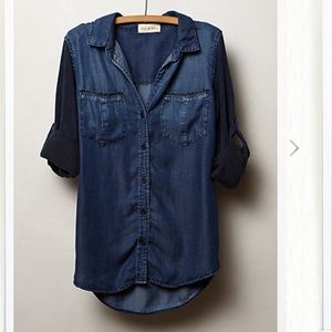 Brecon Chambray Buttondown by Cloth & Stone