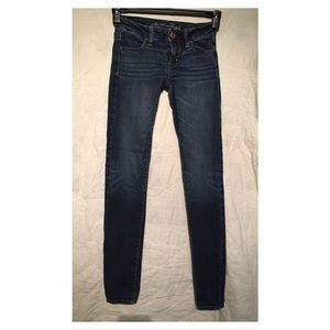 American Eagle Jeggings 00 Long Super Stretch
