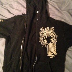 Zip up CHIODOS hoodie.