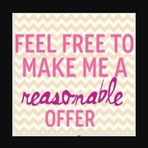 All reasonable offers considered