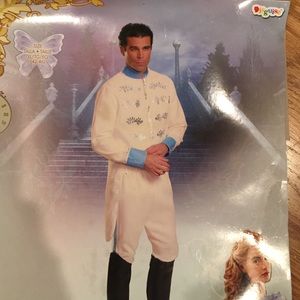 XL Cinderella Prince Charming Deluxe Adult Costume