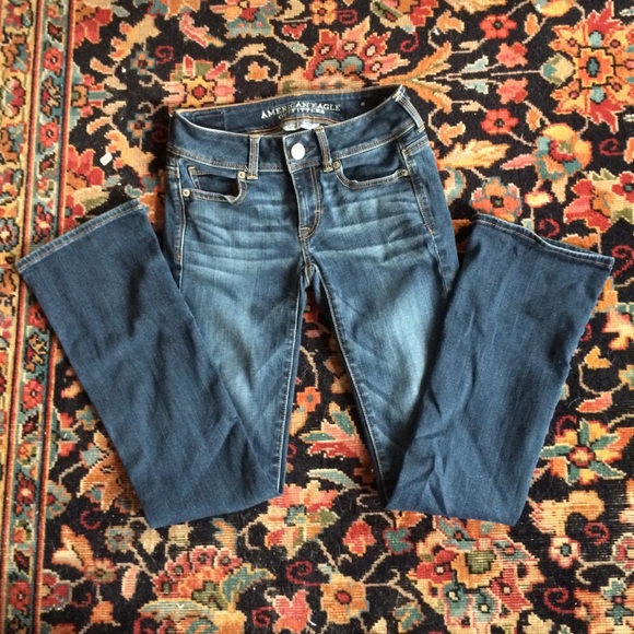 American eagle super stretch kick boot