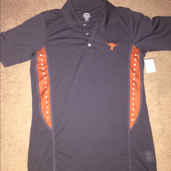 New Texas LongHorn dryfit polo