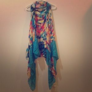 Beautiful Scarf Vest