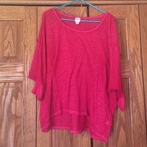 Pink 3/4 sleeve