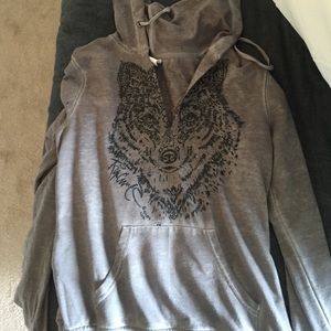 🚫SOLD🚫 wolf hoodie