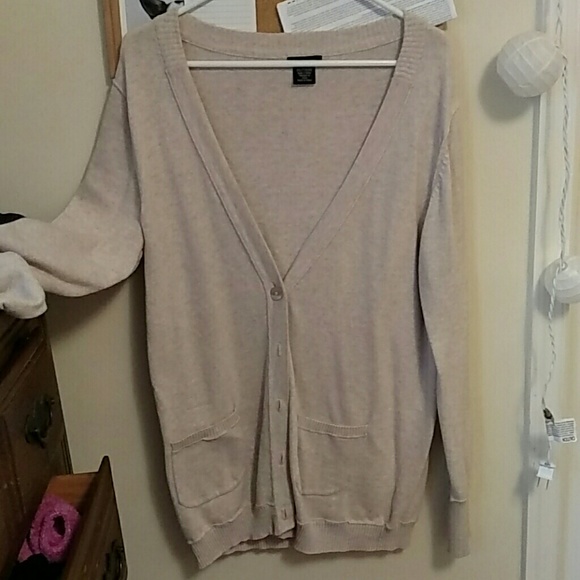 Cream cardigan