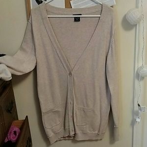 Cream cardigan