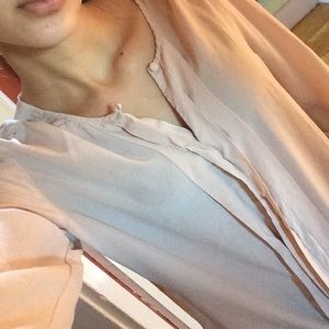 100% silk max studio blouse