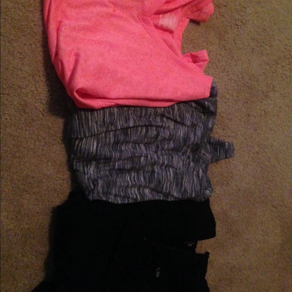 3 athletic tops