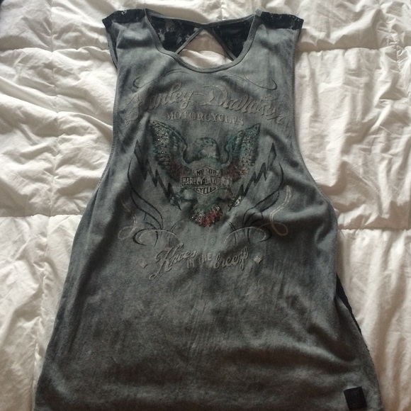 Harley Davidson Black Label tank