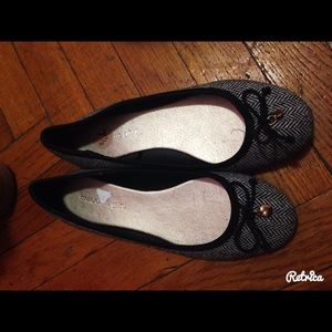 Madden girl ballerinas shoes white and black