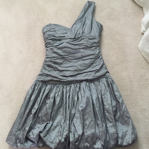BCBG one shoulder party dress