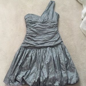 BCBG one shoulder party dress