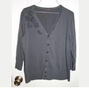 Sold The Limited Flower Embellished Cardigan