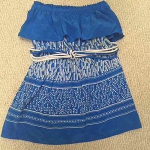 Yumi Kim Cobalt Blue Babydoll Top