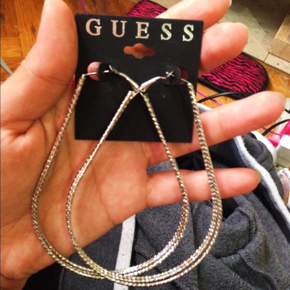 Guess earrings large