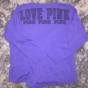 PINK oversized crew