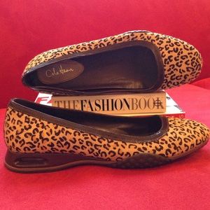 Cole Haan Leopard Nike Air Ballet Flats