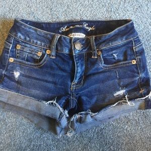 American Eagle Super Stretch shorts.