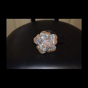 Sequin Flower Headband